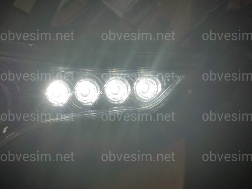 LED фары Toyota Land Cruiser Prado 150 рестайлинг 2013-2017