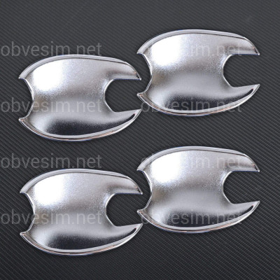Хром накладки под ручки Mazda 3 / 6 2008-2012 хромированный пластик