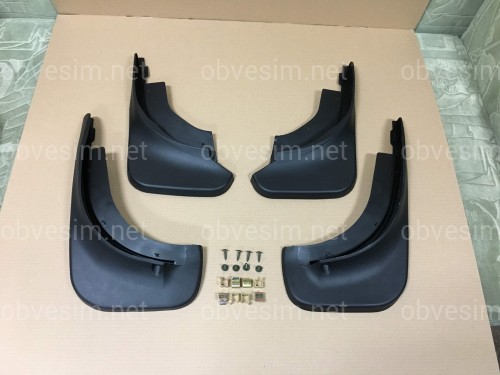 Брызговики Volkswagen Touareg  2002-2009 комплект 4шт