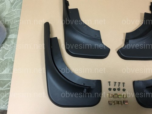 Брызговики Volkswagen Touareg  2002-2009 комплект 4шт