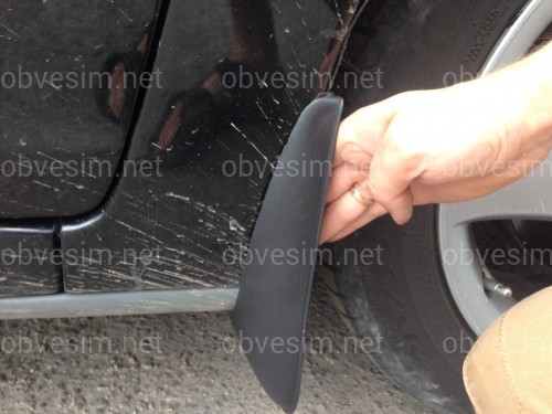 Брызговики передние Toyota Camry 30 2002-2005 комплект 2 шт