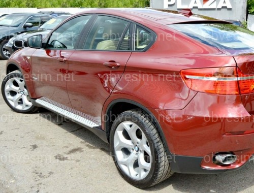 Подножки BMW X6  E 71 2007-2013
