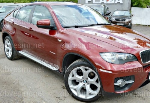 Подножки BMW X6  E 71 2007-2013