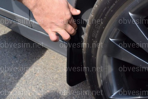Брызговики Mercedes-Benz C-class W204 2007-2010 подходят седан и универсал комплект 4 шт.
