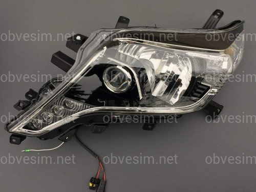 LED фары Toyota Land Cruiser Prado 150 рестайлинг 2013-2017