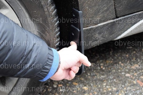 Брызговики Suzuki SX4 2013-2022 комплект 4 шт.