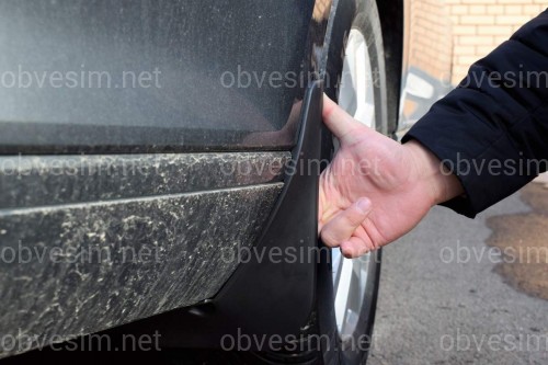 Брызговики Volkswagen Passat ЕВРОПА B8 2015-2018 седан / универсал, комплект 4шт.