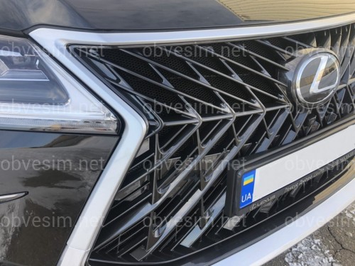 Обвес комплект TRD SUPERIOR  Lexus LX 570 450d  2015-2022 ABS пластик цвет черный