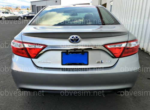 Спойлер лип багажника Toyota Camry 55 2015-2017 USA ABS пластик под покраску
