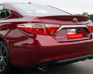 Спойлер лип багажника Toyota Camry 55 2015-2017 USA ABS пластик под покраску