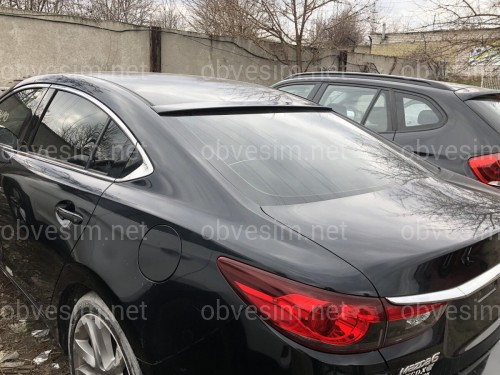 Козырек на стекло Mazda 6 2013- ABS пластик под покраску
