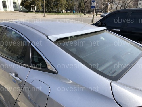 Козырёк на стекло Honda Civic 2016- ABS пластик под покраску