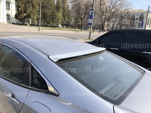 Козырёк на стекло Honda Civic 2016- ABS пластик под покраску