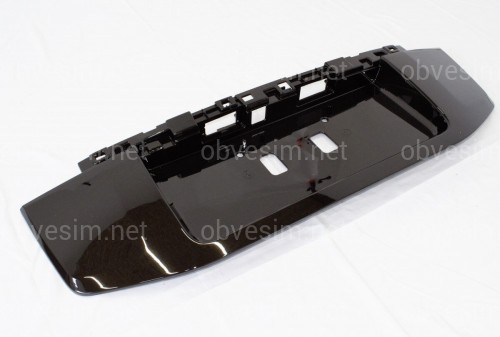 Вставка под номер (корыто) Toyota Land Cruiser Prado 150 2013-2017 цвет черный