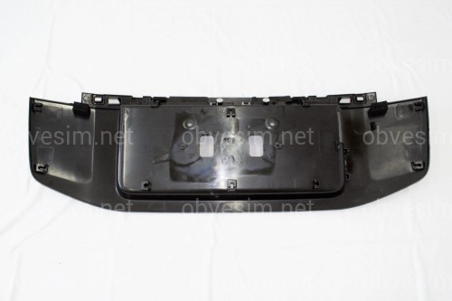 Вставка под номер (корыто) Toyota Land Cruiser Prado 150 2013-2017 цвет черный