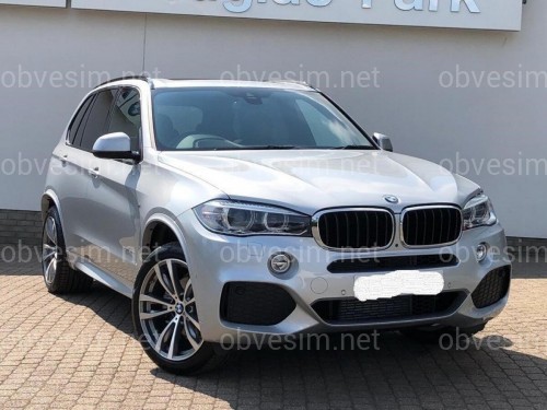 Комплект обвеса M-Tech для BMW X5 F15 (передний / задний бампер, пороги, арки,трубы)