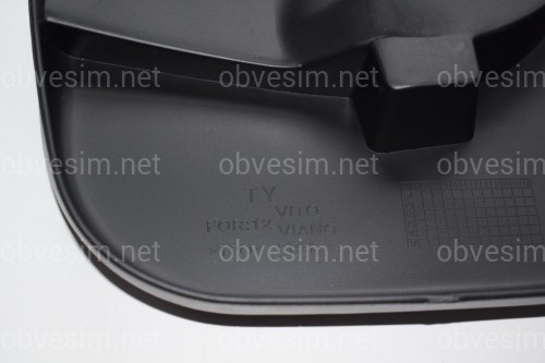 Брызговики передние Mercedes-Benz Vito / Viano W639 2010-2015 комплект 2 шт