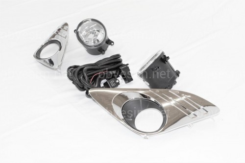 Комплект противотуманных фар Toyota Camry 50 USA LE / XLE 2012-2014 Chrome