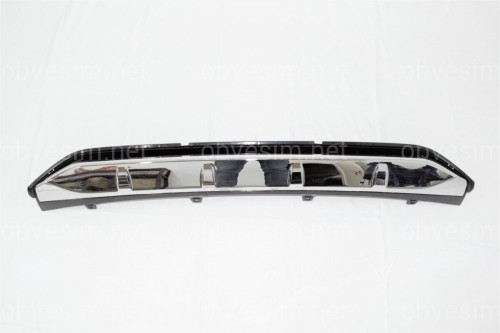 Хром переднего бампера F-Sport Lexus RX 2015-2019 5312248080 глянцевый хром