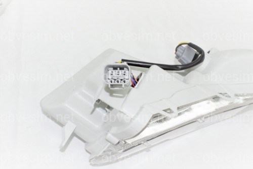 DRL ходовые огни  + указатель поворота в бампере Toyota Camry USA 55 / 60 14-17 (комплект 2 шт)