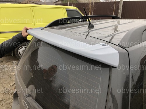 Спойлер козырек Subaru Forester 2008-2012 ABS под покраску