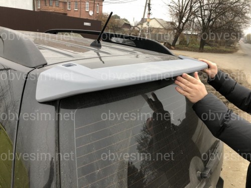 Спойлер козырек Subaru Forester 2008-2012 ABS под покраску
