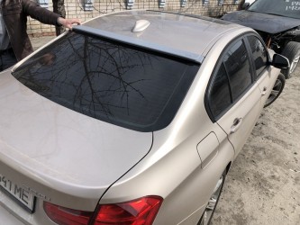 Козырек на стекло BMW F30 2012-2018 ABS пластик под покраску