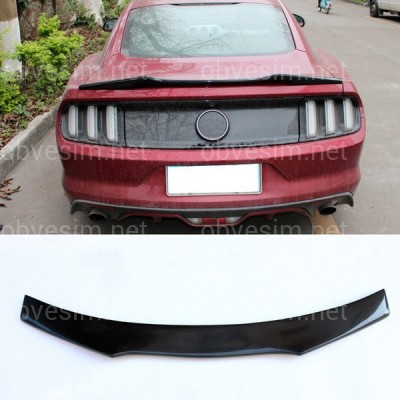 Спойлер лип багажника Ford Mustang 2015- АБС пластик под покраску