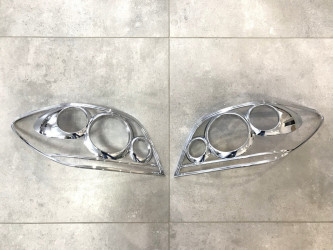 Хром накладки на стопы Peugeot 307 2001-2005