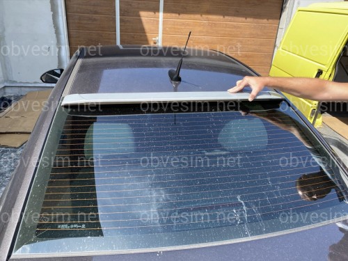 Козырёк на стекло Chevrolet Cruze 2009- ABS пластик  под покраску