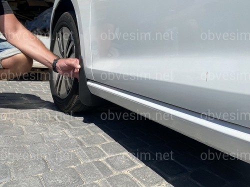 Брызговики Volkswagen Golf 7 2012-2020, комплект 4 шт.