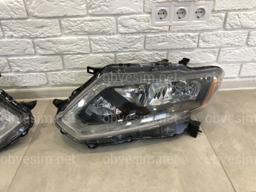 Фара левая галоген Nissan Rogue T32 2014-2016 до рестайлинга