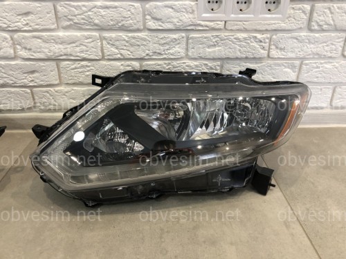 Фара левая галоген Nissan Rogue T32 2014-2016 до рестайлинга