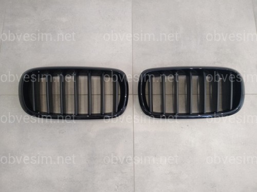 Решетка радиатора ноздри BMW X5 F15 / F16 2013-2018 2шт.