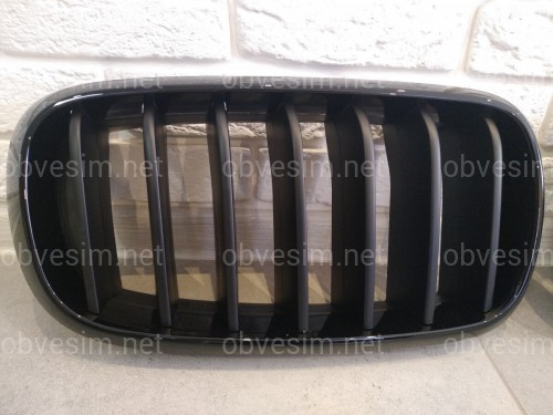 Решетка радиатора ноздри BMW X5 F15 / F16 2013-2018 2шт.