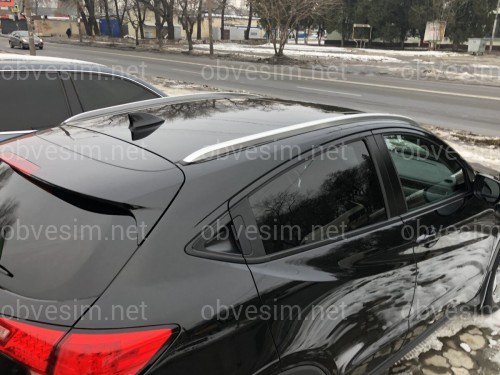 Рейлинги на крышу Honda Hrv 2015+ качество оригинала (алюминий 2шт.)