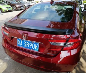 Спойлер лип Honda Accord 10 2017+ АБС пластик под покраску ШИРОКИЙ