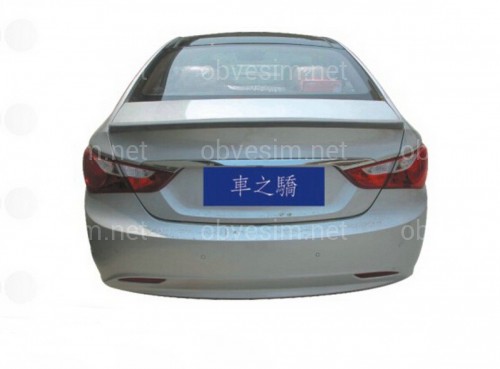 Спойлер лип Hyundai Sonata YF 2010-2015 ABS пластик под покраску