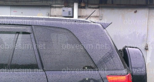 Спойлер багажника Suzuki Grand Vitara 2005-2014 ABS пластик под покраску