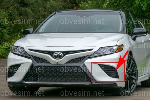 Заглушка в бампер левая Toyota Camry SE / XSE 70 2018+