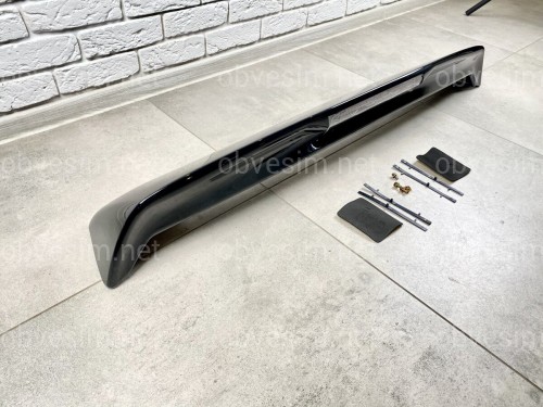 Спойлер на крышку багажника Toyota Land Cruiser Prado 120 2003-2009 цвет черный ABS пластик
