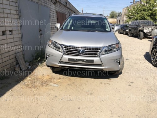 Подиум под номер Lexus RX РЕСТАЙЛИНГ 2012-2015