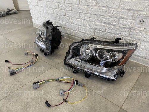 Фары Full Led Lexus GX 460 рестайлинг 2014-2019 2шт. левая+правая