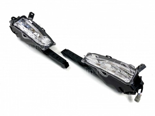 LED противотуманные фары Lexus NX 2018-2022 рестайлинг, комплект 2шт.