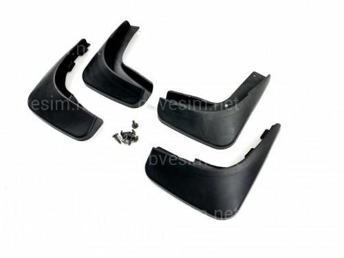 Брызговики Volkswagen Golf 6 хетчбек 2008-2012, комплект 4шт