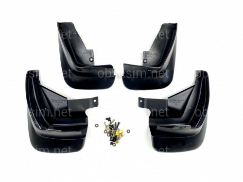 Брызговики Subaru Forester 2006-2008 комплект 4 шт.