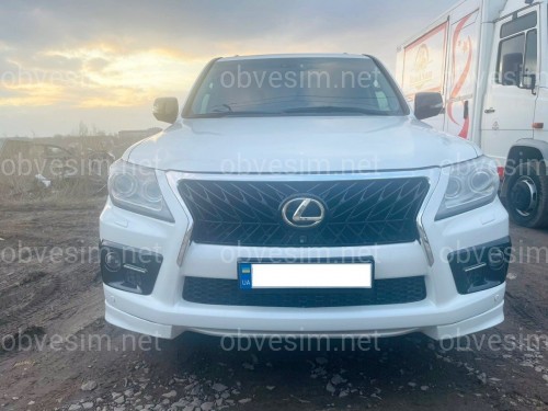 Решетка радиатора TRD Lexus LX 570 рестайлинг 2012-2015
