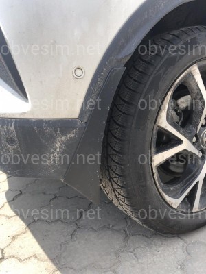 Брызговики Toyota CH-R 2016-2021 комплект 4 шт.