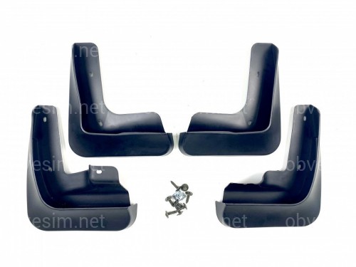 Брызговики Lexus CT200h 2011-2021 комплект 4 шт.