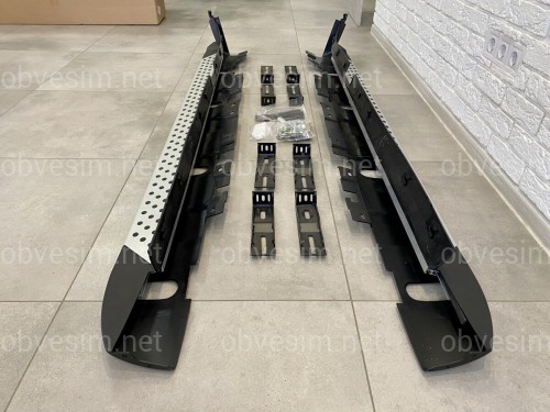 Пороги боковые OEM подножки BMW X3 F25 2011-2017 2шт.